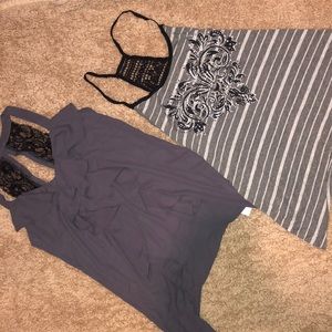 Two tank tops from Maurice’s